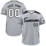 Custom Gradient Side Personalized Star Special style Pattern Authentic Baseball Jersey