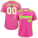 Custom Gradient Side Personalized Star Classic Style Pattern Authentic Baseball Jersey