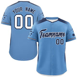 Custom Gradient Side Personalized Star for Men Pattern Authentic Baseball Jersey