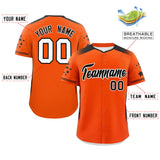 Custom Gradient Side Personalized Star Special style Pattern Authentic Baseball Jersey