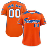 Custom Gradient Side Personalized Star Classic Style Pattern Authentic Baseball Jersey