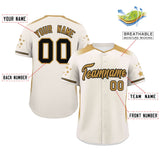 Custom Gradient Side Personalized Star Big Size for Men Pattern Authentic Baseball Jersey