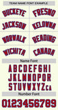 Custom Thorns Ribbed Classic Style Baseball Jersey Personalized Team Name Number Logo Button Down Shirt
