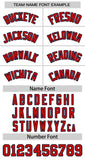 Custom Thorns Ribbed Classic Style Baseball Jersey Personalized Team Name Number Logo Button Down Shirt