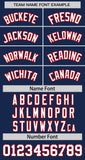 Custom Thorns Ribbed Classic Style Baseball Jersey Personalized Team Name Number Logo Button Down Shirt