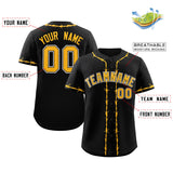 Custom Thorns Ribbed Classic Style Baseball Jersey Personalized Team Name Number Logo Button Down Shirt