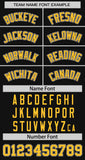 Custom Thorns Ribbed Classic Style Baseball Jersey Personalized Team Name Number Logo Button Down Shirt