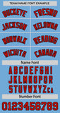 Custom Thorns Ribbed Classic Style Baseball Jersey Personalized Team Name Number Logo Button Down Shirt