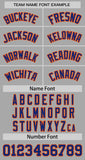Custom Thorns Ribbed Classic Style Baseball Jersey Personalized Team Name Number Logo Team Shirt