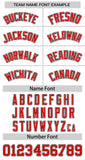 Custom Thorns Ribbed Classic Style Baseball Jersey Personalized Team Name Number Logo Team Shirt