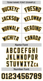 Custom Thorns Ribbed Classic Style Baseball Jersey Personalized Team Name Number Logo Team Shirt