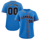 Custom Thorns Ribbed Classic Style Baseball Jersey Personalized Team Name Number Logo Hip Hop Jersey 