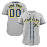 Custom Thorns Ribbed Classic Style Baseball Jersey Personalized Team Name Number Logo Hip Hop Jersey 