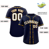 Custom Thorns Ribbed Classic Style Baseball Jersey Personalized Team Name Number Logo Hip Hop Jersey 