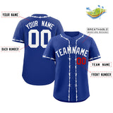 Custom Thorns Ribbed Classic Style Baseball Jersey Personalized Team Name Number Logo T-shirt