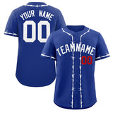 Custom Thorns Ribbed Classic Style Baseball Jersey Personalized Team Name Number Logo T-shirt