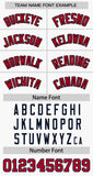 Custom Thorns Ribbed Classic Style Baseball Jersey Personalized Team Name Number Logo T-shirt