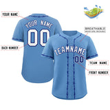 Custom Thorns Ribbed Classic Style Baseball Jersey Personalized Team Name Number Logo Training Shirt