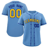 Custom Thorns Ribbed Classic Style Baseball Jersey Personalized Team Name Number Logo Training Shirt