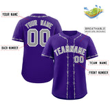 Custom Thorns Ribbed Classic Style Baseball Jersey Personalized Team Name Number Logo Training Shirt