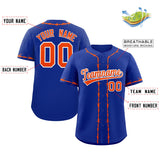 Custom Thorns Ribbed Classic Style Personalzied Team Name Number Logo Baseball Jersey Button Down Shirt