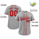 Custom Thorns Ribbed Classic Style Personalzied Team Name Number Logo Baseball Jersey Team Shirt