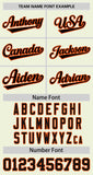 Custom Thorns Ribbed Classic Style Personalzied Team Name Number Logo Baseball Jersey Team Shirt