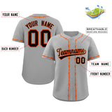 Custom Thorns Ribbed Classic Style Personalzied Team Name Number Logo Baseball Jersey Hip Hop Sportswear