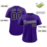 Custom Thorns Ribbed Classic Style Personalzied Team Name Number Logo Baseball Jersey Hip Hop Sportswear