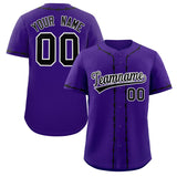 Custom Thorns Ribbed Classic Style Personalzied Team Name Number Logo Baseball Jersey Hip Hop Sportswear