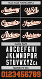 Custom Thorns Ribbed Classic Style Personalzied Team Name Number Logo Baseball Jersey Hip Hop Sportswear