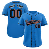 Custom Thorns Ribbed Classic Style Personalzied Team Name Number Logo Baseball Jersey Hip Hop Sportswear