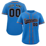 Custom Thorns Ribbed Classic Style Personalzied Team Name Number Logo Baseball Jersey Hip Hop Jersey