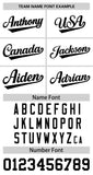 Custom Thorns Ribbed Classic Style Personalzied Team Name Number Logo Baseball Jersey Hip Hop Jersey