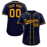 Custom Thorns Ribbed Classic Style Personalzied Team Name Number Logo Baseball Jersey Hip Hop Jersey