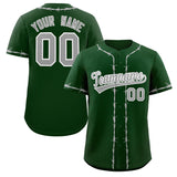 Custom Thorns Ribbed Classic Style Personalzied Team Name Number Logo Baseball Unisex Shirt