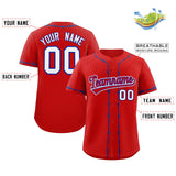 Custom Thorns Ribbed Classic Style Personalzied Team Name Number Logo Baseball Unisex Shirt