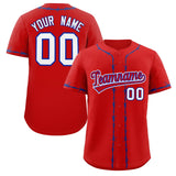 Custom Thorns Ribbed Classic Style Personalzied Team Name Number Logo Baseball Unisex Shirt