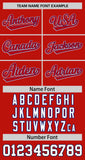 Custom Thorns Ribbed Classic Style Personalzied Team Name Number Logo Baseball Unisex Shirt