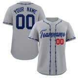 Custom Thorns Ribbed Classic Style Add Team Name Number Logo Baseball Game Training Shirt