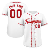 Custom Thorns Ribbed Classic Style Add Team Name Number Logo Baseball Training Shirt