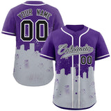 Custom Baseball Jersey Graffiti Pattern City Nightscape Baseball Shirt For Men Women Youth