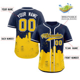 Custom Baseball Jersey Graffiti Pattern City Nightscape Baseball Sportwear For Men Women Youth