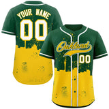 Custom Baseball Jersey Graffiti Pattern City Nightscape Baseball Sportwear For Men Women Youth