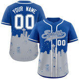 Custom Baseball Jersey Graffiti Pattern City Nightscape Baseball Shirt Outfits For Men Women Youth