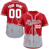 Custom Baseball Jersey Graffiti Pattern City Nightscape Baseball Shirt Outfits For Men Women Youth