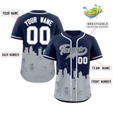 Custom Baseball Jersey Graffiti Pattern City Nightscape Baseball Shirt Outfits For Men Women Youth