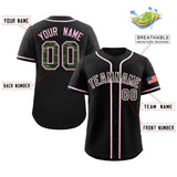 Custom Camo Font Baseball Jersey Personalized Print Team Name/Numbers Button Down Shirts for Men/Women/Kids