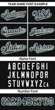 Custom Camo Font Baseball Jersey Personalized Print Team Name/Numbers Button Down Shirts