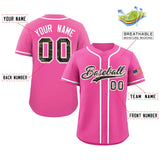 Custom Baseball Jersey Personalized Camo Font Print Team Name/Numbers Button Down Shirts Plus Size Clothing